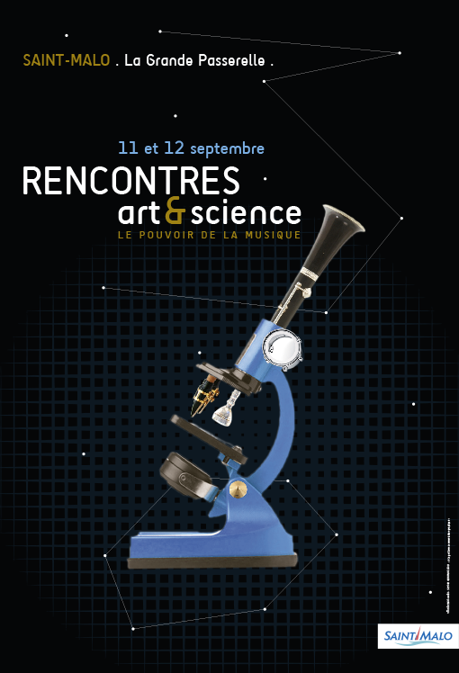 affiche abribus Rencontres Art & Science