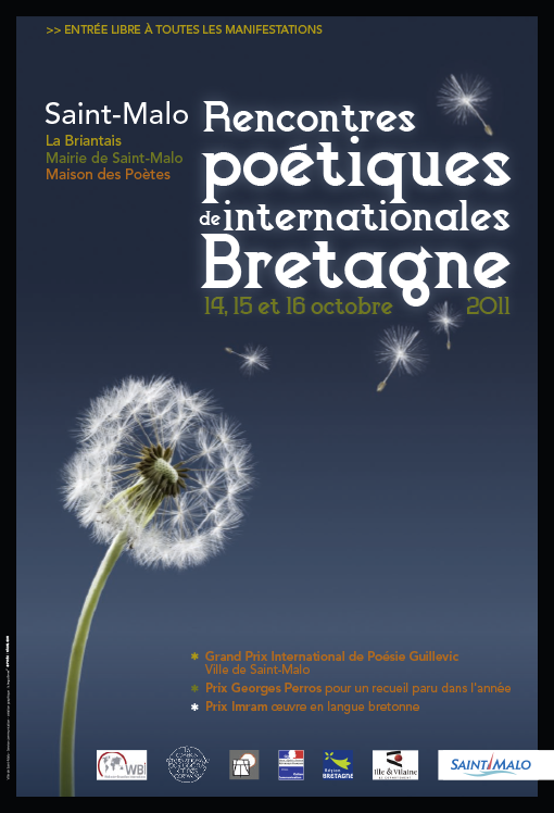 affiche Rencontres poétiques 2011