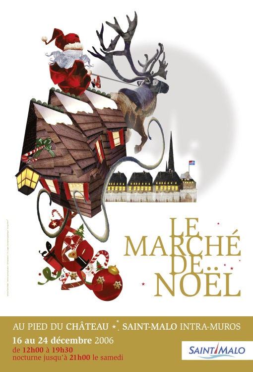 affiche Marché de Noël 2006