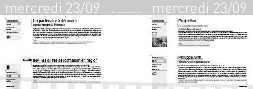 programme Doc'ouest 2009