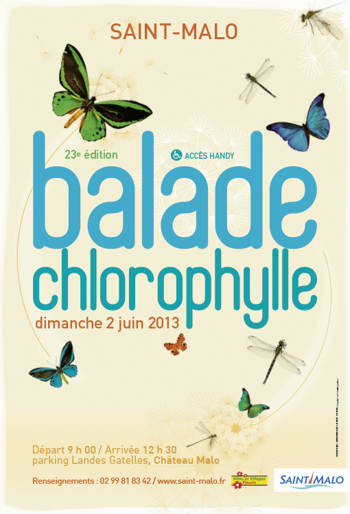affiche Balade chlorophylle 2013