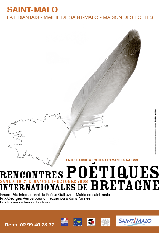 affiche Rencontres poétiques 2008