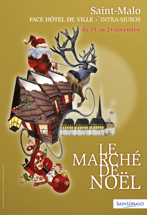 affiche Marché de Noël 2007