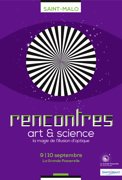 affiche abribus Rencontres Art & Science 2016