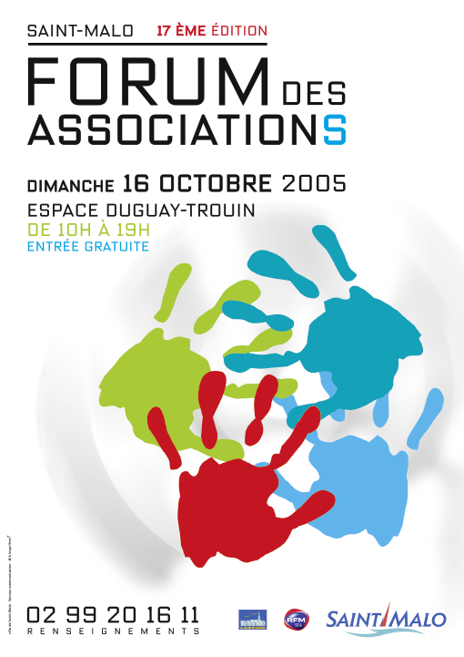 affiche Forum des Associations 2005
