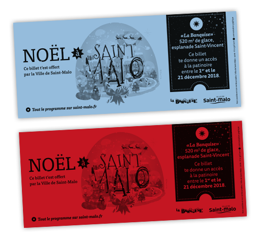 Ticket Noël à Saint-Malo 2018