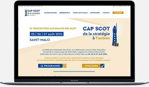 Site web Cap Scot